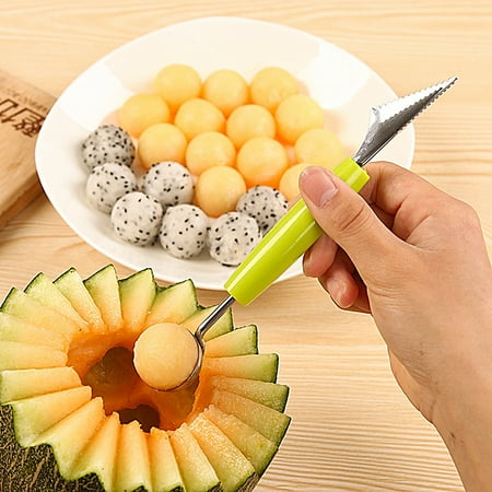 Hadanceo Fruit Scooper Double-end Increase Friction Ice Cream Spoon Anti-aging Useful for Home
Hadanceo Fruit Scooper Double-end Increase Friction Ice Cream Spoon Anti-aging Useful for Home