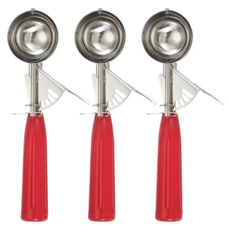 Uxcell 3 Pcs Cookie Scoops Ice Cream Scoop with Trigger for Baking Cookie Dough Rice Pudding Kitchen Gadget Red
Uxcell 3 Pcs Cookie Scoops Ice Cream Scoop with Trigger for Baking Cookie Dough Rice Pudding Kitchen Gadget Red
