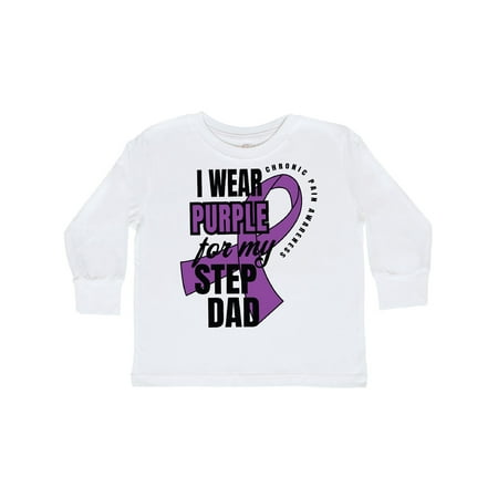 Inktastic Chronic Pain I Wear Purple For My Step Dad Gift Toddler Boy or Toddler Girl Long Sleeve T-Shirt
Inktastic Chronic Pain I Wear Purple For My Step Dad Gift Toddler Boy or Toddler Girl Long Sleeve T-Shirt