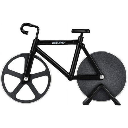 Bicycle Pizza Cutter Wheel Non-stick Bike Pizza Slicer Dual Stainless Steel Cutting Wheels With a Stand best for Pizza Lovers Holiday Vacation Housewarming Cool Kitchen Gadget Cool Men s Gift
Bicycle Pizza Cutter Wheel Non-stick Bike Pizza Slicer Dual Stainless Steel Cutting Wheels With a Stand best for Pizza Lovers Holiday Vacation Housewarming Cool Kitchen Gadget Cool Men s Gift