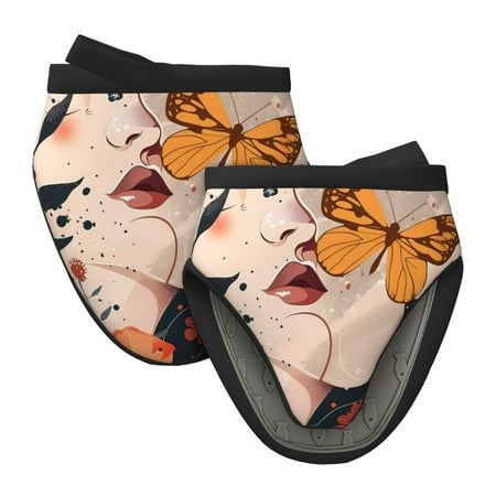 Vsdgher Butterfly Floral Elegance Non-Slip Mini Oven Mitt Set Short Oven Mitts for Baking Grilling Barbecue Microwave 5.9 x5.9 in
Vsdgher Butterfly Floral Elegance Non-Slip Mini Oven Mitt Set Short Oven Mitts for Baking Grilling Barbecue Microwave 5.9 x5.9 in