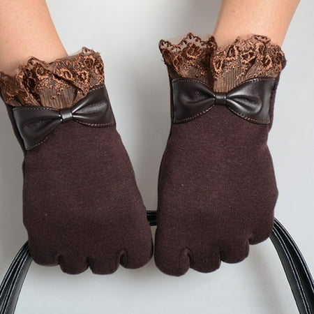 iOPQO Gloves Mittens Lace Bowknot Gloves Non- Touches Screen Gloves Comfortable Warm Gloves heating jacket Coffee
iOPQO Gloves Mittens Lace Bowknot Gloves Non- Touches Screen Gloves Comfortable Warm Gloves heating jacket Coffee
