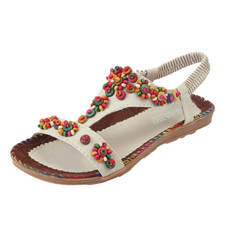 Follure Girl women s casual shoes Women Ladies String Bead Casual Beach Shoes Sandals White 38
Follure Girl women s casual shoes Women Ladies String Bead Casual Beach Shoes Sandals White 38
