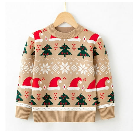 Christmas Toddler Boys Girls Christmas Cartoon Xmas Hat Prints Sweater Long Sleeve Warm Knitted Pullover Tops
Christmas Toddler Boys Girls Christmas Cartoon Xmas Hat Prints Sweater Long Sleeve Warm Knitted Pullover Tops