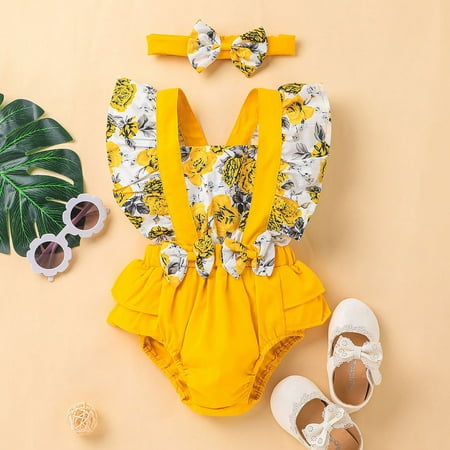 NIUREDLTD Toddler Girls Ruched Ruffles Print Casual Romper Bodysuit Casual Clothes 18M
NIUREDLTD Toddler Girls Ruched Ruffles Print Casual Romper Bodysuit Casual Clothes 18M