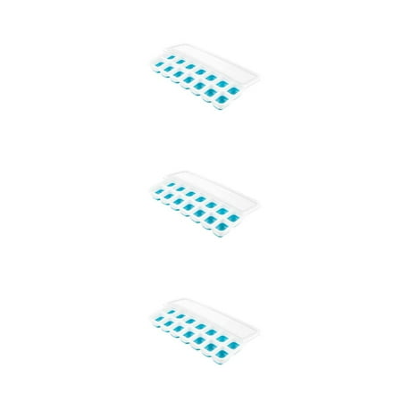 Redempion 14 Ice Cubes Mold Easy-Release Water Cocktail Drink Ice Maker Trays with Non-Spill Lid Pudding Mould Blue 3PCS
Redempion 14 Ice Cubes Mold Easy-Release Water Cocktail Drink Ice Maker Trays with Non-Spill Lid Pudding Mould Blue 3PCS