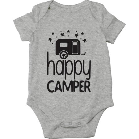 Happy Camper Baby Bodysuit Funny Cute Infant Outfit Adorable Newborn Boy Girls Unisex Romper
Happy Camper Baby Bodysuit Funny Cute Infant Outfit Adorable Newborn Boy Girls Unisex Romper