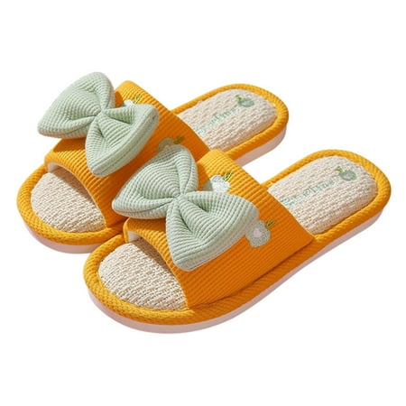 Cathalem Wide Slippers for Women Wide Width Household Cartoon Four Aeasons HiLight WeightHome Slippers Comfy Slippers for Women Yellow 6.5
Cathalem Wide Slippers for Women Wide Width Household Cartoon Four Aeasons HiLight WeightHome Slippers Comfy Slippers for Women Yellow 6.5