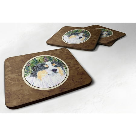Carolines Treasures SS8821FC Australian Shepherd Foam Coaster Set of 4 3 1/2 x 3 1/2 multicolor
Carolines Treasures SS8821FC Australian Shepherd Foam Coaster Set of 4 3 1/2 x 3 1/2 multicolor