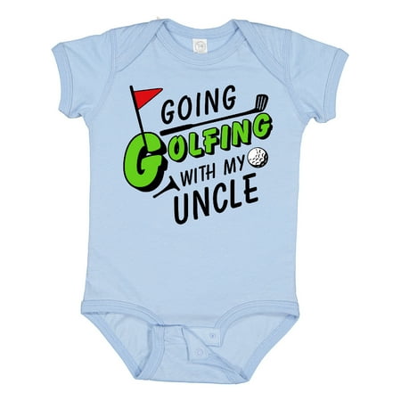 Inktastic Going Golfing with My Uncle- Kids Golf Gift Baby Boy or Baby Girl Bodysuit
Inktastic Going Golfing with My Uncle- Kids Golf Gift Baby Boy or Baby Girl Bodysuit