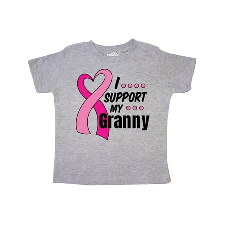 Inktastic Breast Cancer Awareness I Support My Granny with Pink Ribbon Gift Toddler Boy or Toddler Girl T-Shirt
Inktastic Breast Cancer Awareness I Support My Granny with Pink Ribbon Gift Toddler Boy or Toddler Girl T-Shirt