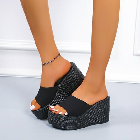 Shldybc Slippers for Women Women Open Toe Slippers Shoes Comfy Sandals Casual Comfortable Beach Sandals Summer Savings Clearance
Shldybc Slippers for Women Women Open Toe Slippers Shoes Comfy Sandals Casual Comfortable Beach Sandals Summer Savings Clearance