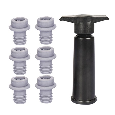 SANWOOD Bottle Vacuum Pump + Stopper Reusable Wine Bottle Stopper Sealing Vacuum Air Pump Sealer Plugger Silicone Cap
SANWOOD Bottle Vacuum Pump + Stopper Reusable Wine Bottle Stopper Sealing Vacuum Air Pump Sealer Plugger Silicone Cap