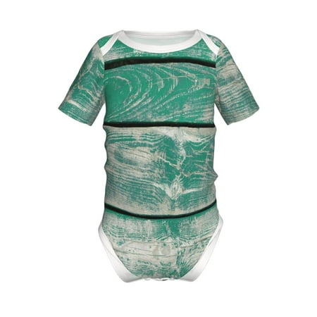 Lukts Old Green Wooden Print Baby Short Sleeve Romper Onesie for Newborn Baby Boys and Girls-
Lukts Old Green Wooden Print Baby Short Sleeve Romper Onesie for Newborn Baby Boys and Girls-