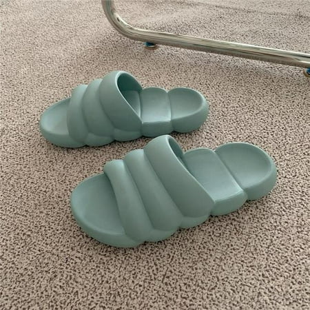 CoCopeaunt New Womens Slippers Summer Indoor Solid Color EVA Slippers Beach Flip Flops Thick Platform Non-slip Home Couple Sandals
CoCopeaunt New Womens Slippers Summer Indoor Solid Color EVA Slippers Beach Flip Flops Thick Platform Non-slip Home Couple Sandals