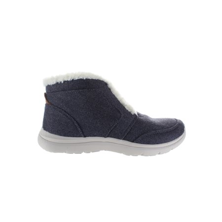 Ryka Womens Everest Gore Blue Ankle Boots Size 7.5 (Wide)