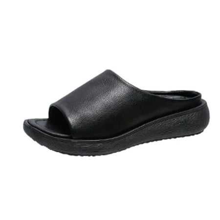 Womens Summer Outer Wear Flat With Flip Flops Retro Sponge Cake Casual Sandals And Slippers Beach Large Casual Slide Sandals Flats Flip-Flops Sandal Platforms Wedge Heeled Sandal A30673
Womens Summer Outer Wear Flat With Flip Flops Retro Sponge Cake Casual Sandals And Slippers Beach Large Casual Slide Sandals Flats Flip-Flops Sandal Platforms Wedge Heeled Sandal A30673
