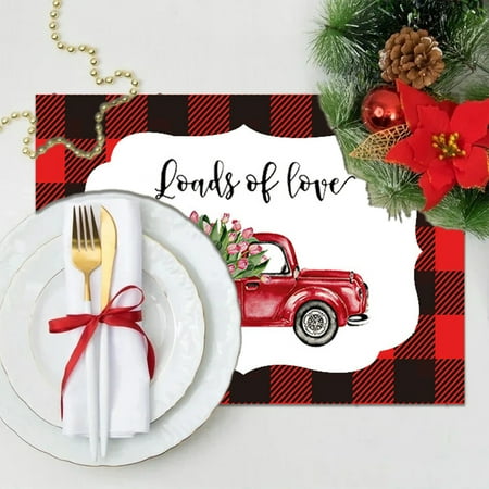 FloHua Christmas Decorations Indoor Clearance Christmas Series New Year Placemats Living Room Western Tableware Insulation Mats Restaurant Mood Layout Table Mats Linen Printed Insulation Mats Western
FloHua Christmas Decorations Indoor Clearance Christmas Series New Year Placemats Living Room Western Tableware Insulation Mats Restaurant Mood Layout Table Mats Linen Printed Insulation Mats Western