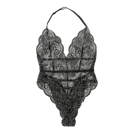 NECHOLOGY Sexy Lingerie for Women Open Pajamas Women s One-piece Sexy Without Deep Ring Halter Corset Lingerie for Women plus Size Underwear Black Large
NECHOLOGY Sexy Lingerie for Women Open Pajamas Women s One-piece Sexy Without Deep Ring Halter Corset Lingerie for Women plus Size Underwear Black Large