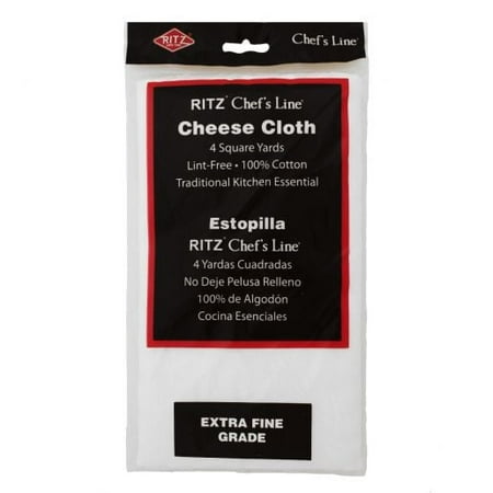 Ritz CH242004 Extra-Fine Mesh 24/20 Cotton Cheesecloth Each