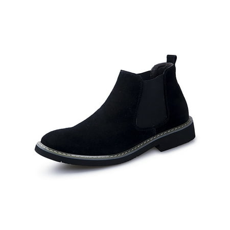 Lacyhop Mens Chelsea Boots Casual Dress Boot Comfort Ankle Booties Business Fashion Non-Slip Slip On Black 9.5
Lacyhop Mens Chelsea Boots Casual Dress Boot Comfort Ankle Booties Business Fashion Non-Slip Slip On Black 9.5
