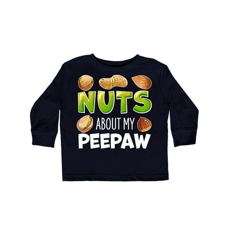 Inktastic Nuts About My Peepaw Peanut Almond Pistachio Gift Toddler Boy or Toddler Girl Long Sleeve T-Shirt
Inktastic Nuts About My Peepaw Peanut Almond Pistachio Gift Toddler Boy or Toddler Girl Long Sleeve T-Shirt