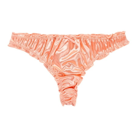 Felwors Solid Pink Delicate Trim Mid Calf Transparent Elegant Design Elastic Waist Band Ruffle Underwear for Women Panties
Felwors Solid Pink Delicate Trim Mid Calf Transparent Elegant Design Elastic Waist Band Ruffle Underwear for Women Panties