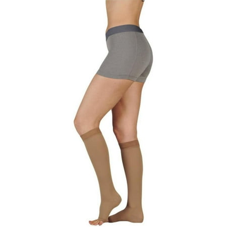 Juzo 23403 30-40 mmHg Soft Knee OT Petite Silicone Seasonal - Size II.