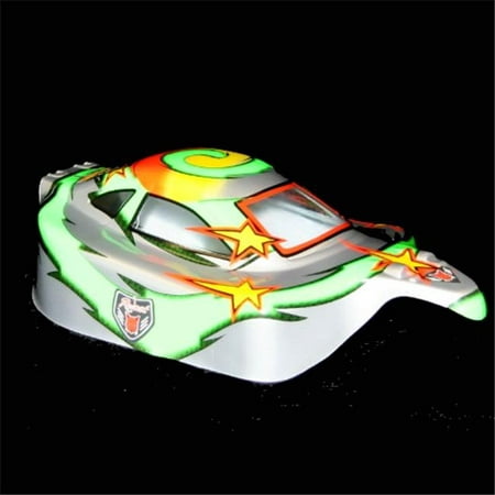 Redcat Racing 10715. 10 Buggy Body Green and Silver