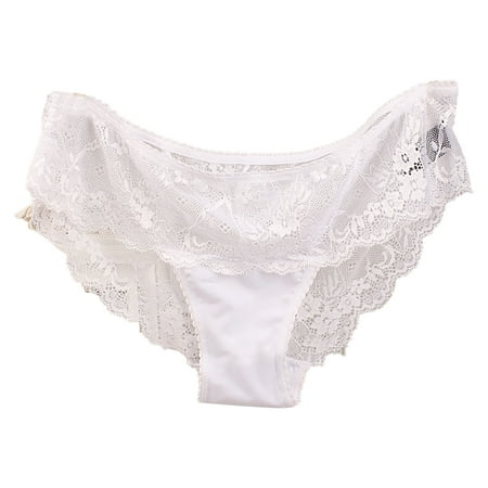 EHTMSAK Low Rise Stretch Bikini for Women Underwear Comfort Panties Invisible Seamless Lace Briefs White M
EHTMSAK Low Rise Stretch Bikini for Women Underwear Comfort Panties Invisible Seamless Lace Briefs White M