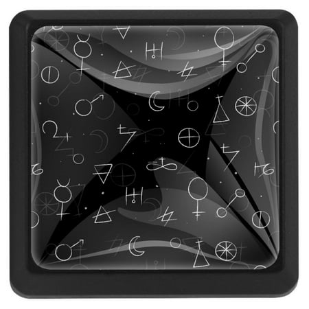Ownta Square with Screws 3 Pcs for Cupboard Dressing Table Bookcase Drawer Pull Handle Cabinet Door Knobs Tarot Pattern Background
Ownta Square with Screws 3 Pcs for Cupboard Dressing Table Bookcase Drawer Pull Handle Cabinet Door Knobs Tarot Pattern Background