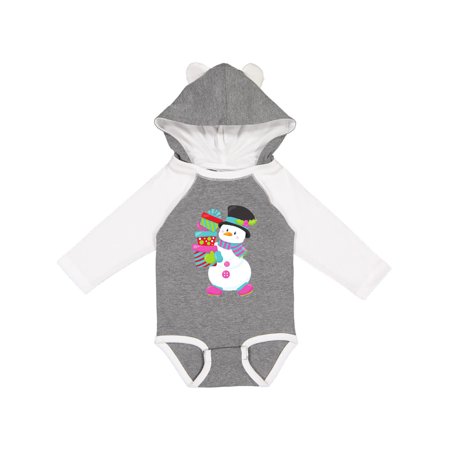 Inktastic Snowman With Presents Carrot Nose White Snowman Gift Baby Boy or Baby Girl Long Sleeve Bodysuit
Inktastic Snowman With Presents Carrot Nose White Snowman Gift Baby Boy or Baby Girl Long Sleeve Bodysuit