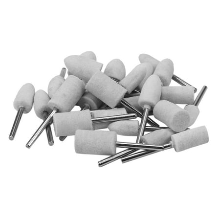 25Pcs set 1/8 inch Felt Polishing Buffing Points Mounted Imitation For Tool