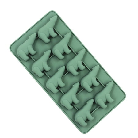10-grid Frozen Ice Cube Mold Polar Bear Shaped Cake Mold DIY Ice Cream Mold Silicone Ice Brick Mould Popsicle Mold Kitchen Accessory With Lid (Green)
10-grid Frozen Ice Cube Mold Polar Bear Shaped Cake Mold DIY Ice Cream Mold Silicone Ice Brick Mould Popsicle Mold Kitchen Accessory With Lid (Green)