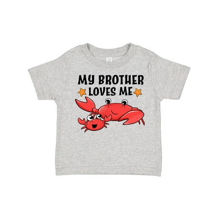 Inktastic My Brother Loves Me- Cute Crab Family Gift Toddler Boy or Toddler Girl T-Shirt
Inktastic My Brother Loves Me- Cute Crab Family Gift Toddler Boy or Toddler Girl T-Shirt