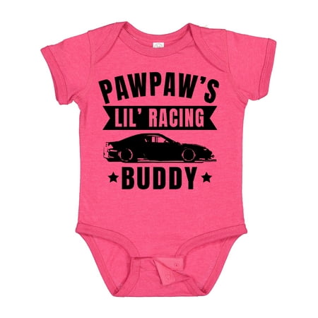 Inktastic Pawpaw s Lil Racing Buddy with Car Silhouette Boys or Girls Baby Bodysuit
Inktastic Pawpaw s Lil Racing Buddy with Car Silhouette Boys or Girls Baby Bodysuit