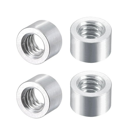 Tripod Nut - 1/4-20 x 9mm x 6mm Aluminum Alloy Hand Screw Nuts Camera Tripod Pass Hole Nut Silver 4 pcs
Tripod Nut - 1/4-20 x 9mm x 6mm Aluminum Alloy Hand Screw Nuts Camera Tripod Pass Hole Nut Silver 4 pcs