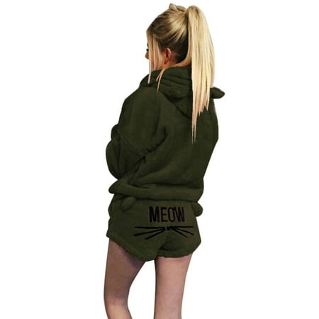 Women Plush Pajamas Set Thick Hoodie Long Tops+Embroidery Shorts Sleepwear Homewear Women Home Sleepwear Homewear Plush Thick Warm Hoodie Long Tops Embroidery Shorts Pajamas Set Accessories S 9
Women Plush Pajamas Set Thick Hoodie Long Tops+Embroidery Shorts Sleepwear Homewear Women Home Sleepwear Homewear Plush Thick Warm Hoodie Long Tops Embroidery Shorts Pajamas Set Accessories S 9