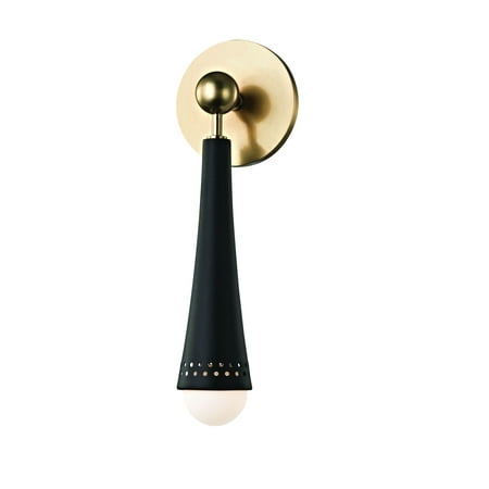 1-Light Led Wall Sconce 4.5 inches Wide By 14 inches High Aged Brass Bailey Street Home 116-Bel-2973415
1-Light Led Wall Sconce 4.5 inches Wide By 14 inches High Aged Brass Bailey Street Home 116-Bel-2973415
