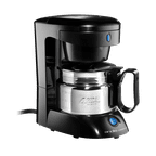 4-Cup Coffee Maker w/Auto Shut-Off, Stainless Steel Carafe