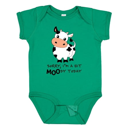 Inktastic Sorry I m a Bit MOOdy Today Cute Cow Pun Gift Baby Boy or Baby Girl Bodysuit
Inktastic Sorry I m a Bit MOOdy Today Cute Cow Pun Gift Baby Boy or Baby Girl Bodysuit