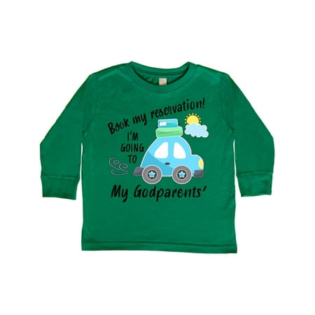 Inktastic Book my Reservation! I m Going To My Godparents Gift Toddler Boy or Toddler Girl Long Sleeve T-Shirt
Inktastic Book my Reservation! I m Going To My Godparents Gift Toddler Boy or Toddler Girl Long Sleeve T-Shirt