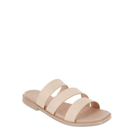 ELOQUII Elements Women s Wide Width Strappy Slide Sandal