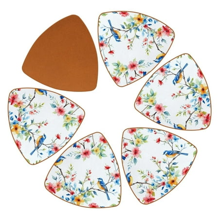 YZUOUZY Home Decor Coaster for Desk 6 PCS Triangle Unique Coasters Watercolor Birds Flowers Tree Spring
YZUOUZY Home Decor Coaster for Desk 6 PCS Triangle Unique Coasters Watercolor Birds Flowers Tree Spring