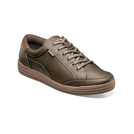 Nunn Bush KORE City Walk Lace To Toe Oxford Walking Sneaker Olive 84819-303