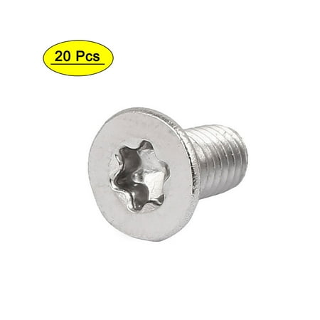 Uxcell M5 x 12mm 316 Stainless Steel Flat Torx Head Machine Screw Silver Tone (20-pack)
Uxcell M5 x 12mm 316 Stainless Steel Flat Torx Head Machine Screw Silver Tone (20-pack)
