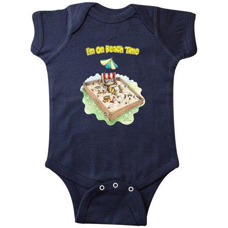 Inktastic I m on Beach Time with Sandbox and Beach Chair Gift Baby Boy or Baby Girl Bodysuit
Inktastic I m on Beach Time with Sandbox and Beach Chair Gift Baby Boy or Baby Girl Bodysuit