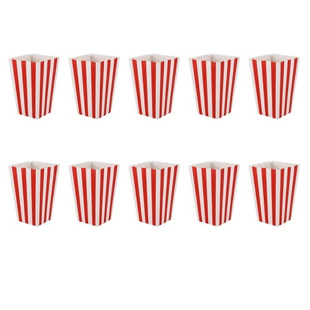 120 Cinema Treat Party Small Candy Popcorn Bags Boxes Red