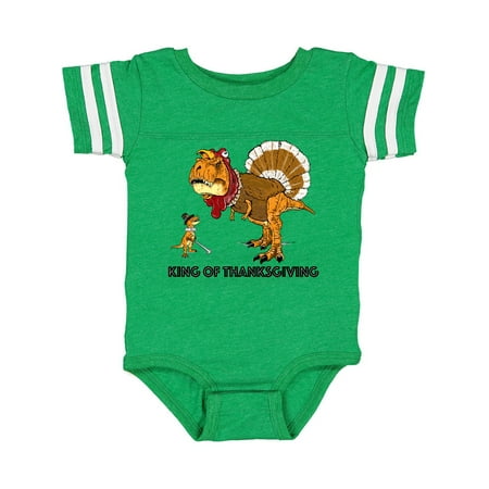 Inktastic King of Thanksgiving T-Rex Turkey and Pilgrim in Orange Gift Baby Boy or Baby Girl Bodysuit
Inktastic King of Thanksgiving T-Rex Turkey and Pilgrim in Orange Gift Baby Boy or Baby Girl Bodysuit