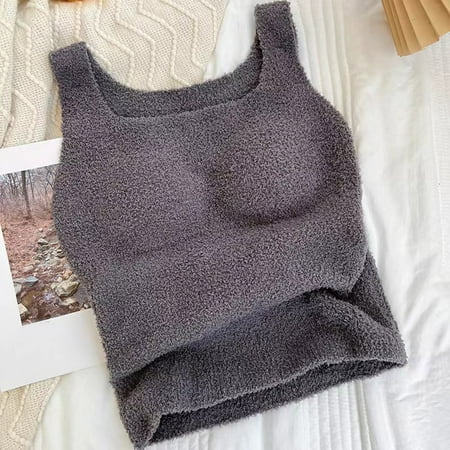 FZM Women s Thermal Underwear Thickened Bottomed Vest With A Bra Pad Underneath The Bottomed Top
FZM Women s Thermal Underwear Thickened Bottomed Vest With A Bra Pad Underneath The Bottomed Top